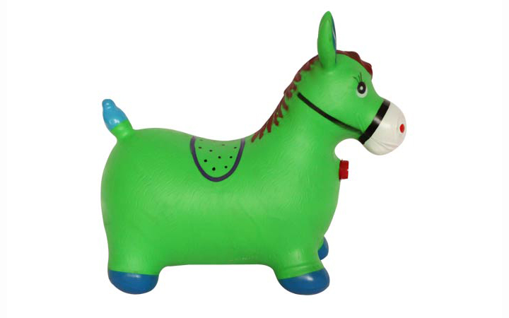Jumping horse